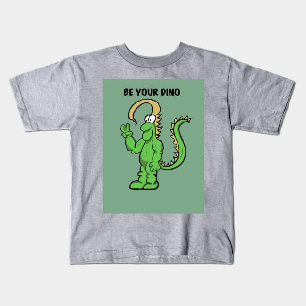 Dino Mite Kids T-Shirt by Soundtrack Alley